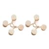 43db55ec83df5147 2pcs Skirt Pants Tighten Brooches Jeans Adjustable Waist Clip Button Pearl Women's Brooch Set DIY Clothing Accessories