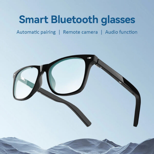 Camera Smart Glasses Bluetooth Call Voice Assistant Listen Music Glasses Smart Sports Polarized Sunglasses Anti-Blue Eyeglasses