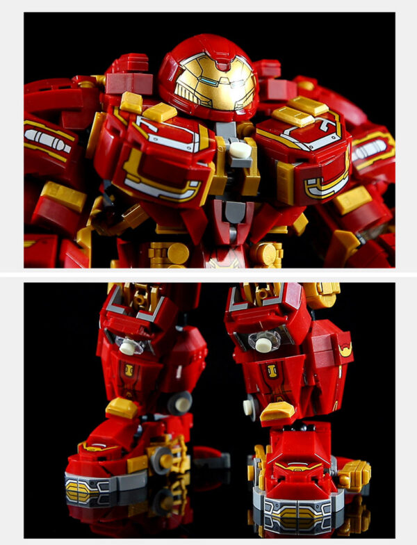 4404a0a9f4e4d31e New 2000+Pcs Toys Building Blocks Avengers Iron Man Superheroes Bricks Model Hulk Buster Gifts for Boys Adult Kids