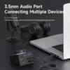440680e435b9867f Hagibis Knob USB C Hub With Shortcut Buttons Type-C Docking Station Volume Adjustment Desktop Controller 2.5G RJ45 for Macbook