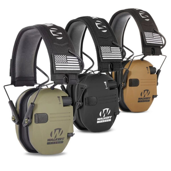 Earmuffs Headphones for Shooting Electronic Hearing Protection Ear Protect Noise Reduction Active Hunting Headphone