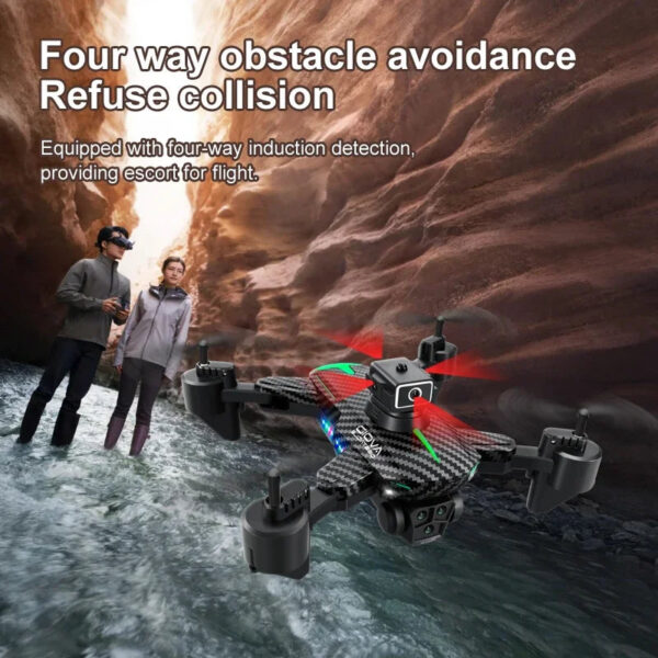444af6b8b4ea73b0 New KY605S RC Drone 8K Professinal With Three Camera Wide Angle Optical Flow Localization Four-way Obstacle Avoidance Quadcopter