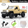 1:12 Rc Car Mn82 Model Retro Full-scale Simulation Lc79 RTR 2.4G 4WD 280 Motor Remote Control Pickup Truck Toys for Kids Gifts
