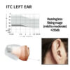 Rexton Inox Super Invisible Aids CIC Digit 8 Channel Hearing App Adjustable Ear Aid For Mild to Moderate Deafness