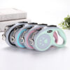 44a7ff0340be7dc3 3m 5m Nylon Dog Leash Automatic Retractable Durable Cat Lead Extending Puppy Walking Running Traction Roulette For Small Dogs