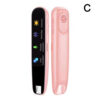 Offe Translation For Teacher Student Dictionary English Intelligent Scanning Point Reading 123 Languages Translator Pen