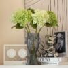 44bd211b1ab75306 3PCS 22 inch Lifelike Artificial Hydrangea Large Real Touch Flowers Artificial Flowers Dry Flowers Outdoor Wedding Christmas Office Family Party Living Room Table Decoration (White)