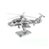 3D Metal Military J-20 J-10B SU-34 KA-50 Fighter UFO RAH-66 Helicopter DIY Handmade Assemble Model Jigsaw Puzzles