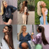 44d74e8a184f59e5 34inches Synthetic Ponytail Hair Extension Clip in Fake Wig Hairpiece Blonde Wrap Around Pigtail Long Smooth Overhead Pony Tail