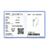 Modian Solid Sterg Sier Simple Round Clear CZ Finger Rings For Women & Girls Cassic Wedding Statement Fine Jewelry Gift