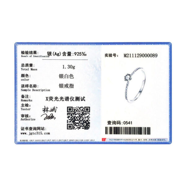 Modian Solid Sterg Sier Simple Round Clear CZ Finger Rings For Women & Girls Cassic Wedding Statement Fine Jewelry Gift