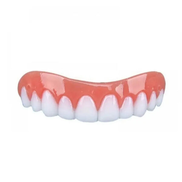 44fb9e0b8fff6d73 Silicone Upper And Lower Veneer Comfortable Denture Whitening Concealer Temporary False Teeth