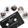 450c68fabd964049 Universal 5.0 Tape Converter Car MP3/SBC/stereo Bluetooth Audio Cassette Player AUX Adapter