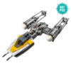 4514a3c581e57af2 Interstellar Series Y-Wing Building Blocks Set, Compatible with 75172 Fighter Models, Brick Toys Kids Birthday Gift