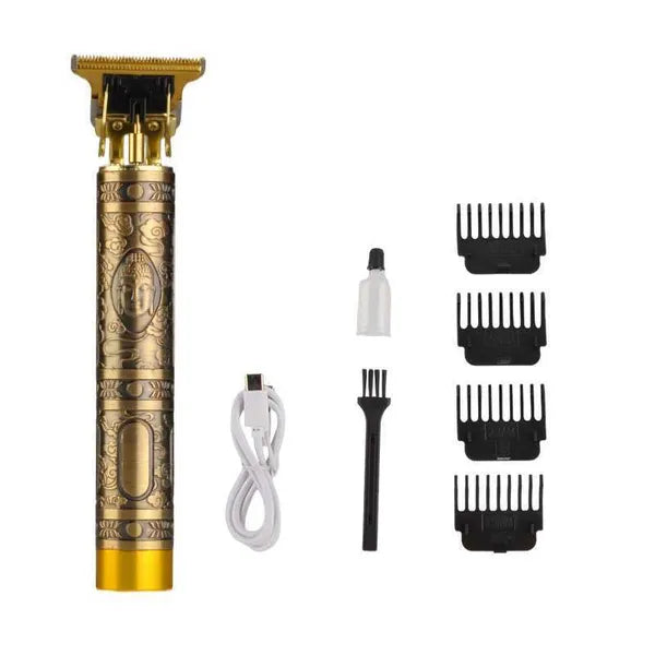 451d483d3f3f4a9a T9 LCD Display Men's Clipper Beard Trimmer Rechargeable Hair Cutting hine Barber Shaver Electric Razor Cutter tendeuse L2402
