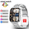 452a6ce0d5f5d1bf New Ultra Thin Smart Watch men 1.96" AMOLED HD Pixel Display Always Show Time BT Call Reminder Smartwatch Ladies For Android iOS