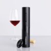 1pc Black Electric Automatic Corkscrew Creative Wine Bottle Opener with USB Charging Suit for Home