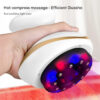 Electric EMS Body Massager Cupping Massage with LCD Display Guasha Scraping Vacuum Suction Cup IR Heating Fat Burner Slimming