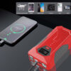 GKFLY 1200A High Capacity 18800mAh 12V Jump Starter Portable Starting Device Power Bank Charger For Car Battery Booster