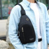 4559d14dbb2da92c Men New Leisure Fashion Trend One Shoulder Chest Outdoor Sports Multi Functional Crossbody Bag