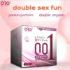 OLO Ultra-thin 001 Large Hyaluronic Acid Durable Delayed Lasting Lasting Sex Condom No Feeling Smooth Surface