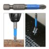 12pc S2 Steel Anti Slip Head Cross Electric Screwdriver Tool Set PH1/PH2/PH3/PZ1/PZ2/PZ3
