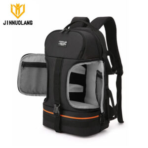 4571d1200ca1ddea Large Capacity Outdoor DSLR Camera Backpack Waterproof Oxford Cloth 15.6 Inch Laptop Compatible with Canon Nikon