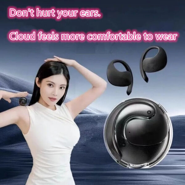 457544bc11d52f9e Small coconut ball lanyard ear-hook wireless Bluetooth headset multi-color touch real-time voice translation device