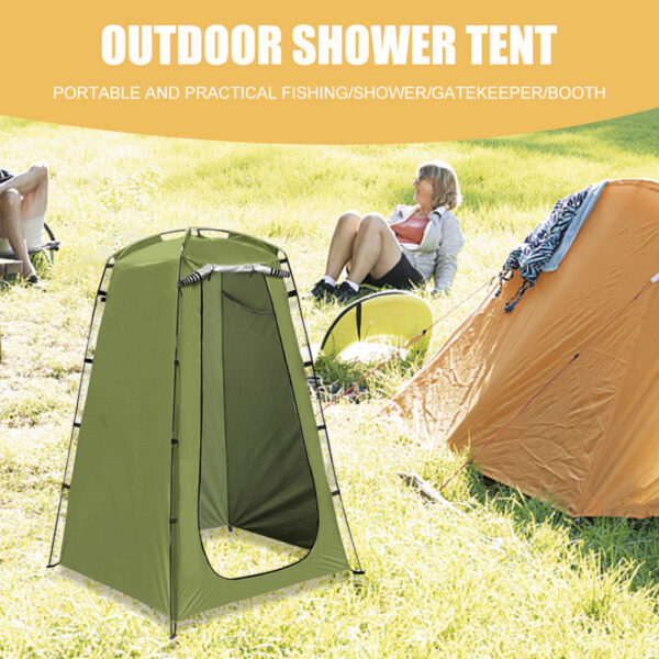 Portable Privacy Tent Outdoor Waterproof Changing Room Shelter for Camping Hiking Folding Beach Toilet Shower Bathroom