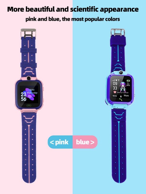 458b9ae31cd4d072 Q12 Kids Smart 2G Call Phone Watch Waterproof Mother Children GPS Monitor Boy Girls SOS Child Sports Digital Watches Tracker