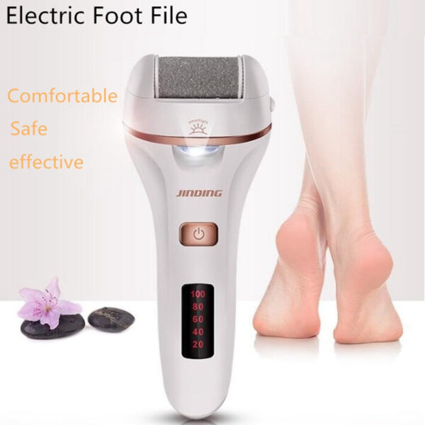 Rechargeable Electric File Callus Remover hine Pedicure Sander Foot Care Feet For Heels Remove Dead Skin Tool
