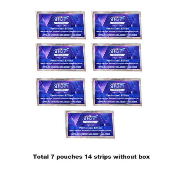 3D White Teeth Whitestrips Luxe Professional Effect Treatments Original Oral Hygiene Tooth Teeth Whitening Strips