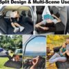 Car Inflatable Bed Mattress, Mattress Back Seat RV Mattresses, Travel for Automotive SUV Truck Berlina Furgonetas Grande Cars Backseat Sleeping Bed,Full