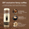 45b53c9de9b1507c NEW Wireless Small Portable Italian Coffee Electric Concentrated Capsules hine For Home Outdoor Fast Charge