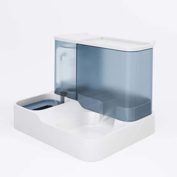 Large Capacity Automatic Cat Dispenser Drinking Water Bowl Pet Supplies Wet and Dry Separation Dog Food Container