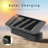 Tire Monitoring System Temperature Warning Fuel Save With 4 External Sensors Solar TPMS Car Tyre Pressure Monitor