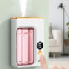 45ebf622c977c213 Automatic Diffuser Aromatherapy Car Perfume with Display Essential Oil Humidifier Bathroom Deodorization Air Freshener Jasmine