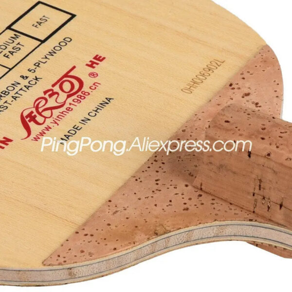 46060297d235007c Original YINHE 986 Carbon Table Tennis Blade (Korea Type Fast Attack) Japanese Penhold JS Handle Racket Ping Pong Bat Paddle