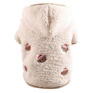 Dog Cat Winter Fleece Clothes Hooded Coat Down Jacket Puppy Pet Clothing For Dogs Chihuahua Yorkie Pug Outfits