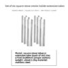 46471db4b616b682 MOUNTAINHIKER Portable Firewood Square Stove Stainless Steel Outdoor Fire Heater Stove Picnic Hiking Camping Wood Burner Stove