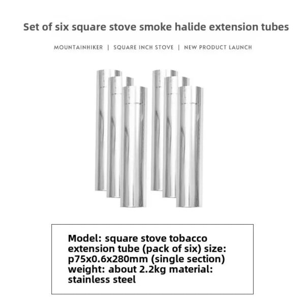 46471db4b616b682 MOUNTAINHIKER Portable Firewood Square Stove Stainless Steel Outdoor Fire Heater Stove Picnic Hiking Camping Wood Burner Stove
