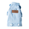 46533e1e7a23b41e Pet Coat with D-Ring Spring Summer Dog Clothes for Small Medium Dogs Puppy Outfits Jacket Chihuahua Yorks Clothing