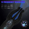 HESEKS Electric shock Vibrator Male Masturbator Glans Trainer Massage Lasting Delay Endurance Sex Toys For Adults 18+