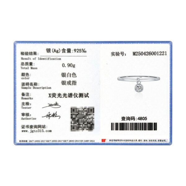46637cdafacbfd00 MODIAN D Color Round Moissanite Ring 925 Sterling Silver Small Charms Sparkling Finger Rings For Women Wedding Jewelry Gift