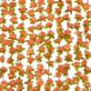 BLEUM CADE 12Pcs 98.4Ft Flower Garland Artificial Rose Vines for Bedroom, Cute Fake Hanging Flower Vines Floral Garland Decorations for Wedding Party Wall Room Decor Aesthetic