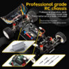 WLtoys 244016 V2 2.4G High Speed Racing Car 2WD 25KM/H 1:24 Gyro Full Scale Remote Control Car Competitive Vehicle Toys For Kid