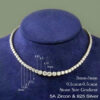 466b5791de7a025b Full moissanite tennis necklace With Certificate 3-5mm Size Gradient Diamond Necklaces for women Sterling Sier Neck Chain