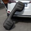 467264d696c5f435 Back Seat Space Filler, Inflatable Car Mattress Accessories, Car Rear Seat Gaps Inflatable Filler, Noise Reduction Auto Accessories Inflation Bed, for Most Cars, Camping, Hiking, Traveling (Grey)