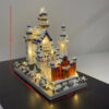 4686efb99bf96111 Knew Built Exquisite Paris Eiffel Tower Micro Mini Building Blocks Toys Set: LED Illuminated, Perfect Gift Illuminate Your World