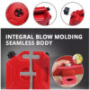 468dff4fdc6535d4 3/5L Accessories Petrol Cans Barrels Gas Spare Container Anti-static Jerry Fuel Tank Mororcycle Can